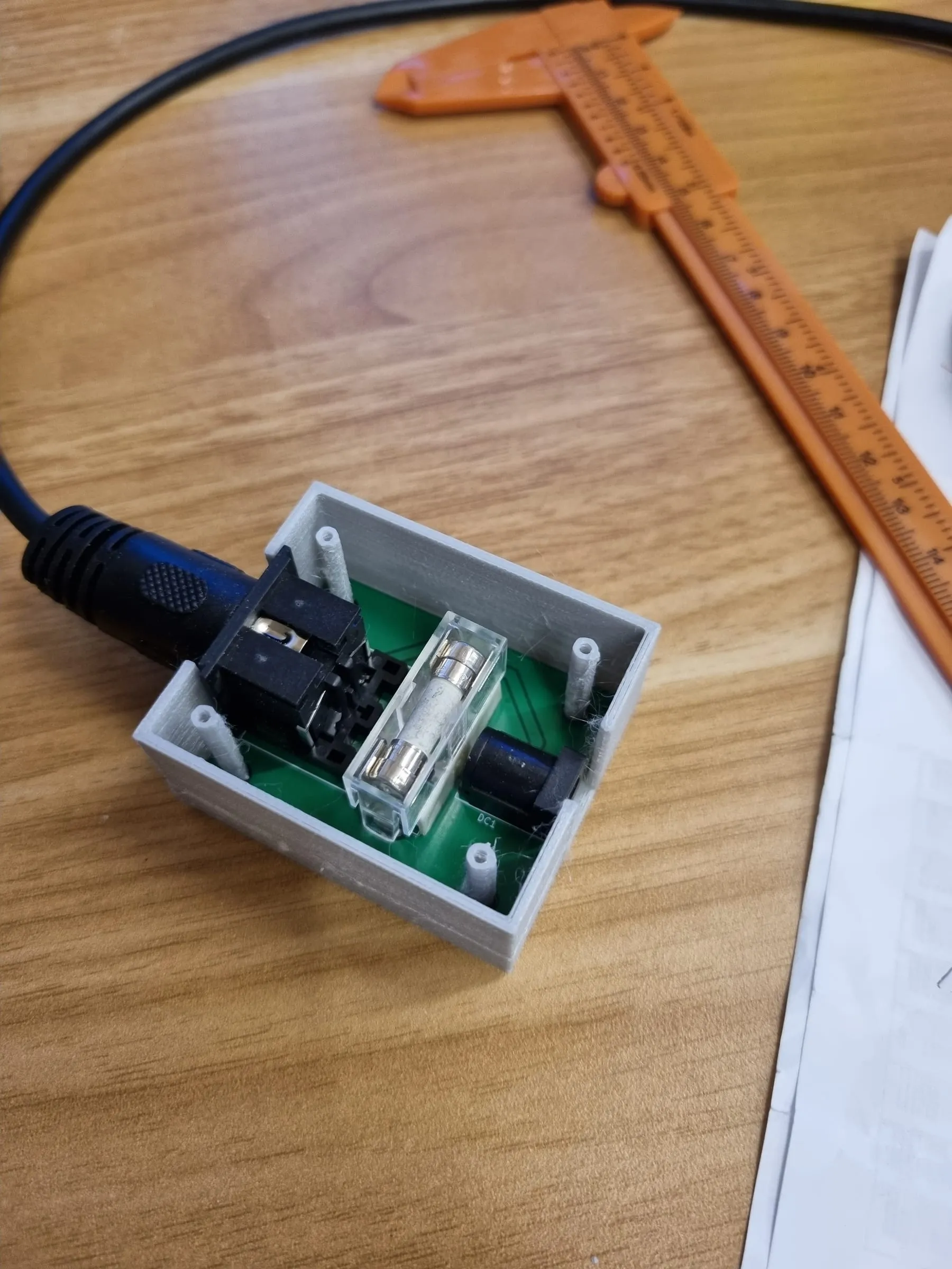 Custom PCB with 3D printed enclosure